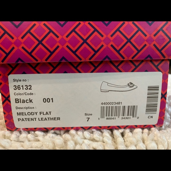 Tory Burch 7 Melody Ballerina Flats Patent - Picture 8 of 8
